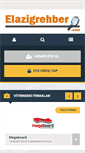 Mobile Screenshot of elazigrehber.com
